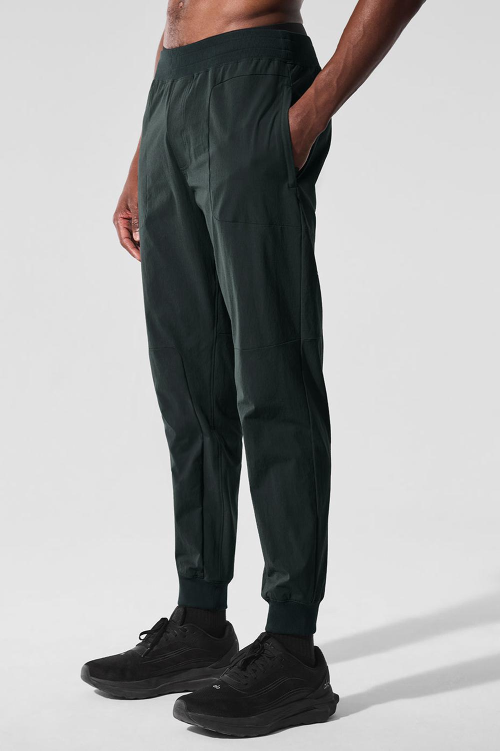 Pantalon Alo Yoga Co-Op Hombre Verde | España  QEDM-20574