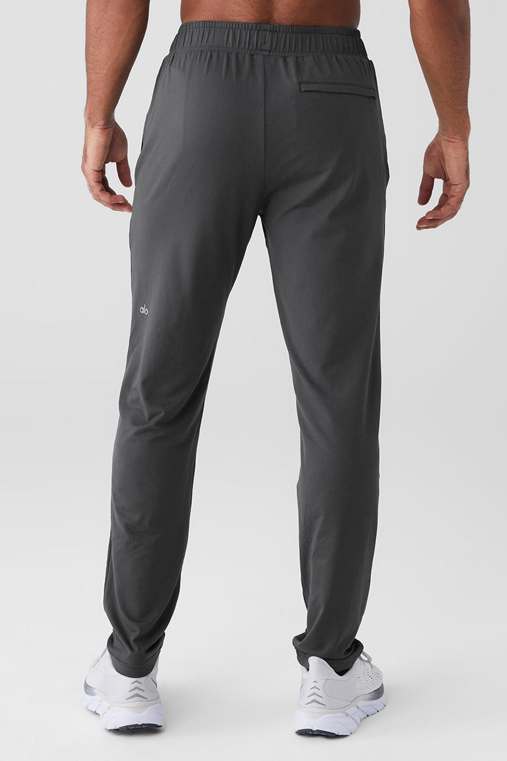 Pantalon Alo Yoga Conquer Pulse Hombre Anthracite | España  HSAL-89452