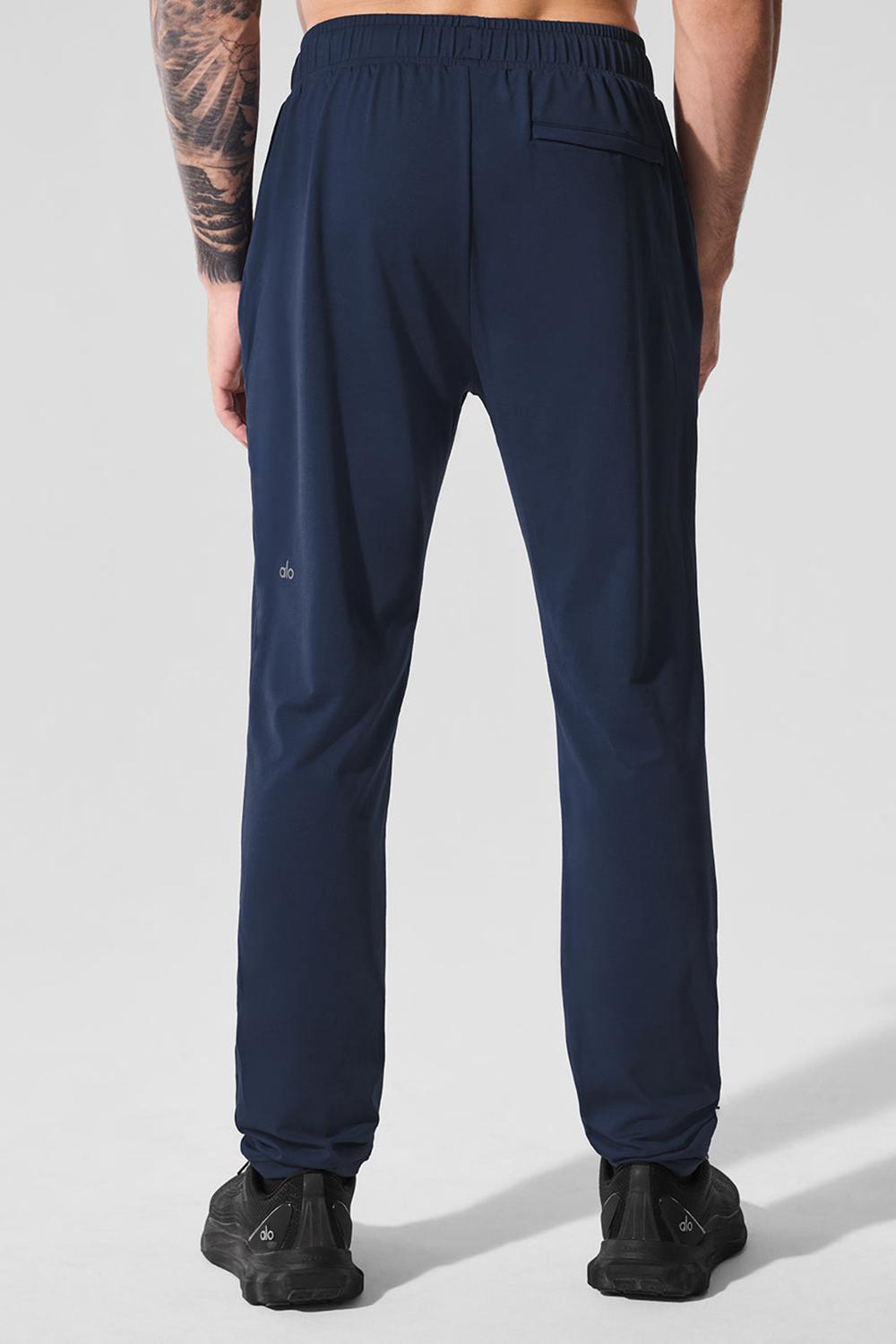 Pantalon Alo Yoga Conquer Pulse Hombre Azul Marino | España  UGEW-03458