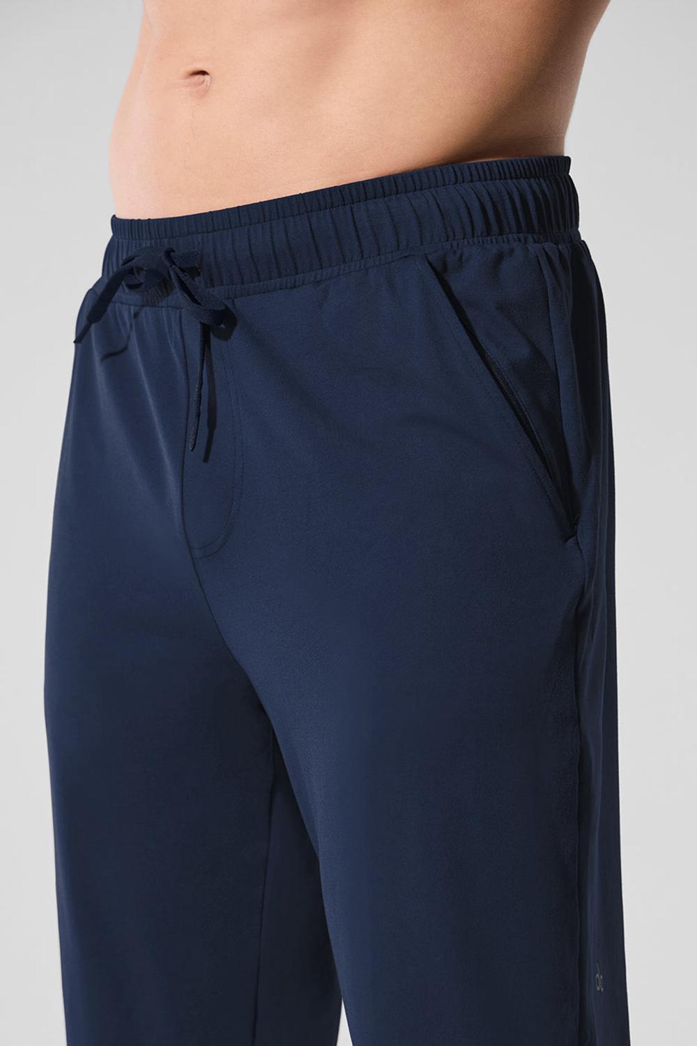 Pantalon Alo Yoga Conquer Pulse Hombre Azul Marino | España  UGEW-03458