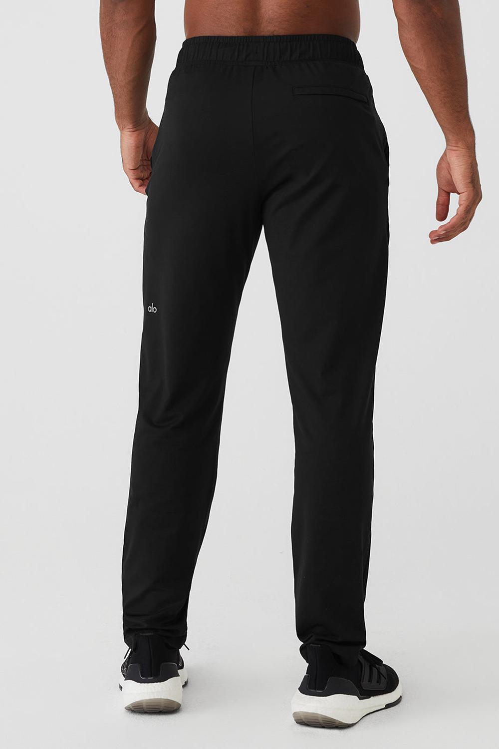 Pantalon Alo Yoga Conquer Pulse Hombre Negras | España  KHOQ-06327