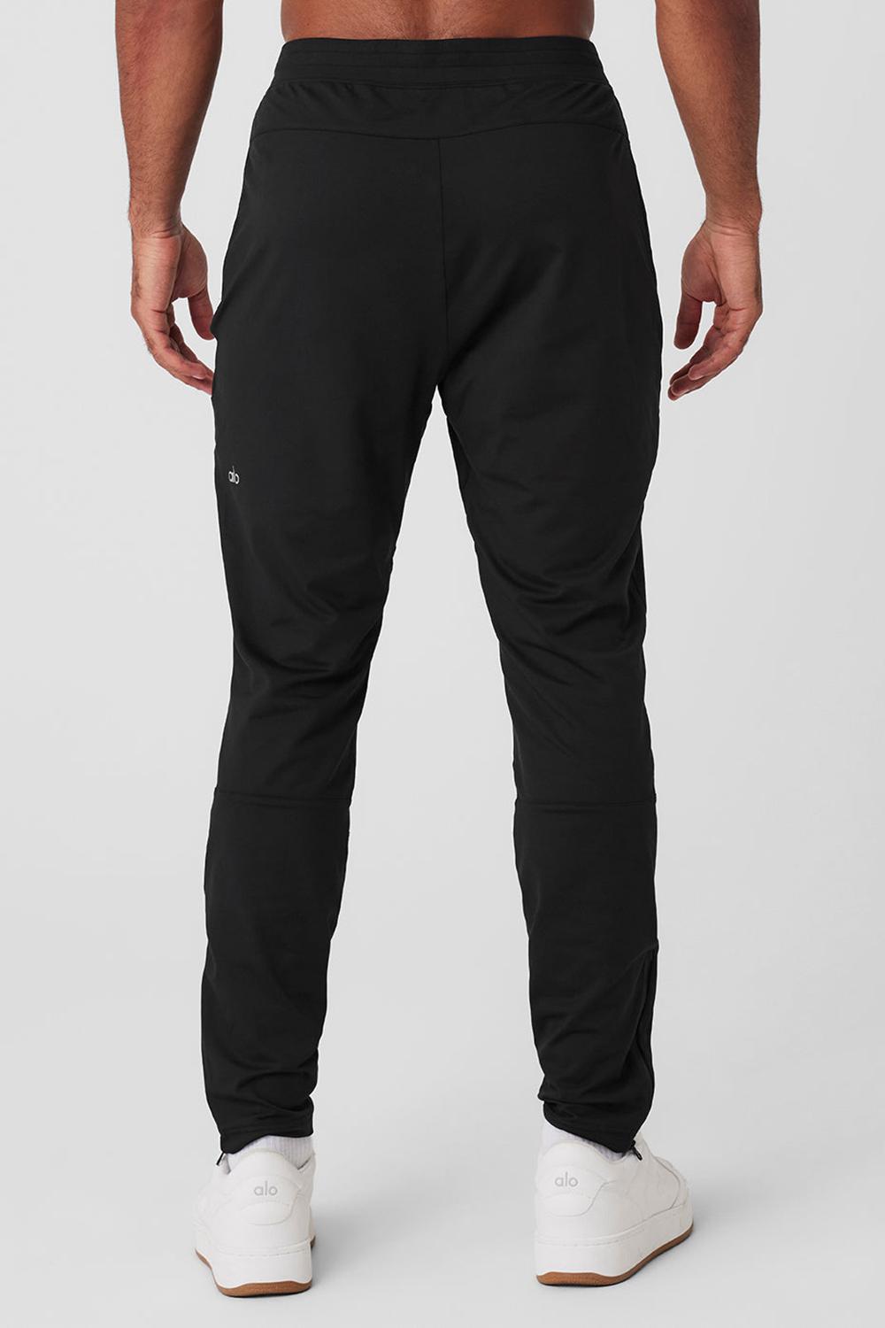Pantalon Alo Yoga Conquer React Performance Hombre Negras | España  CSWY-93750