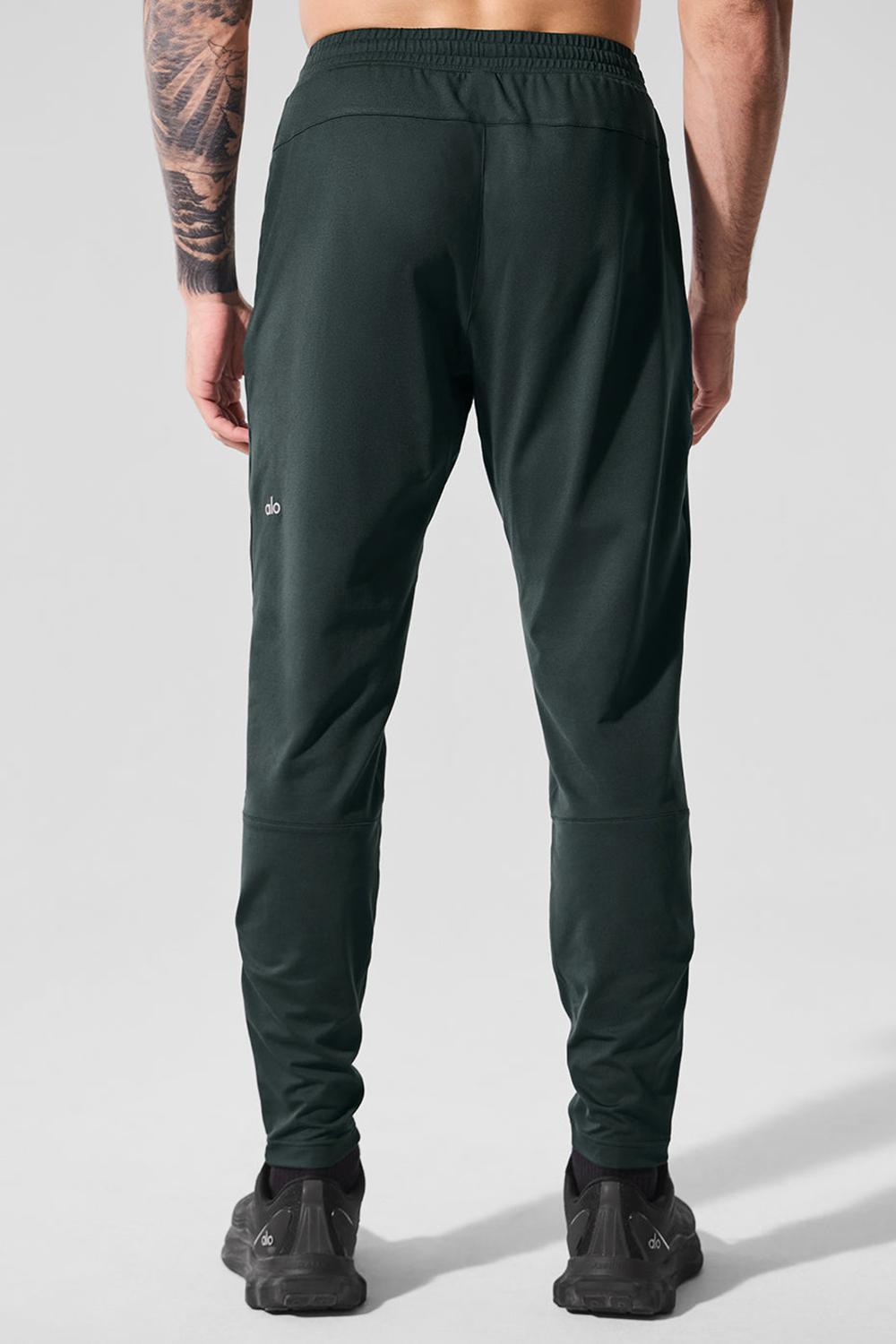 Pantalon Alo Yoga Conquer React Performance Hombre Verde | España  QCDW-85279