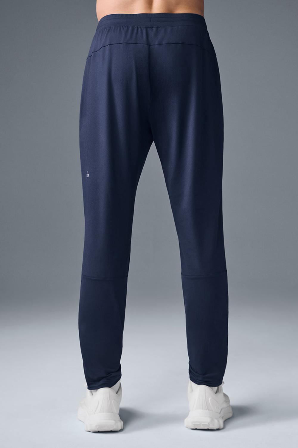 Pantalon Alo Yoga Conquer React Performance Hombre Azul Marino | España  FKNM-32861