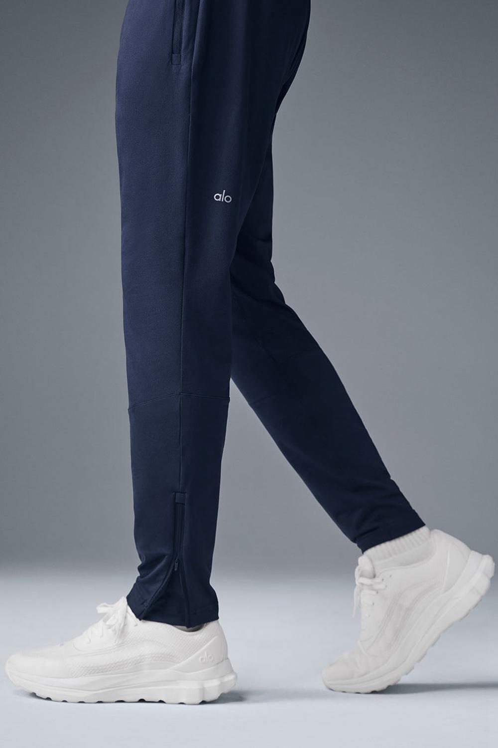 Pantalon Alo Yoga Conquer React Performance Hombre Azul Marino | España  FKNM-32861