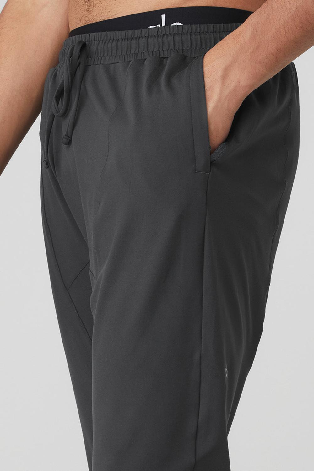 Pantalon Alo Yoga Conquer Revitalize Hombre Anthracite | España  VJIG-60147