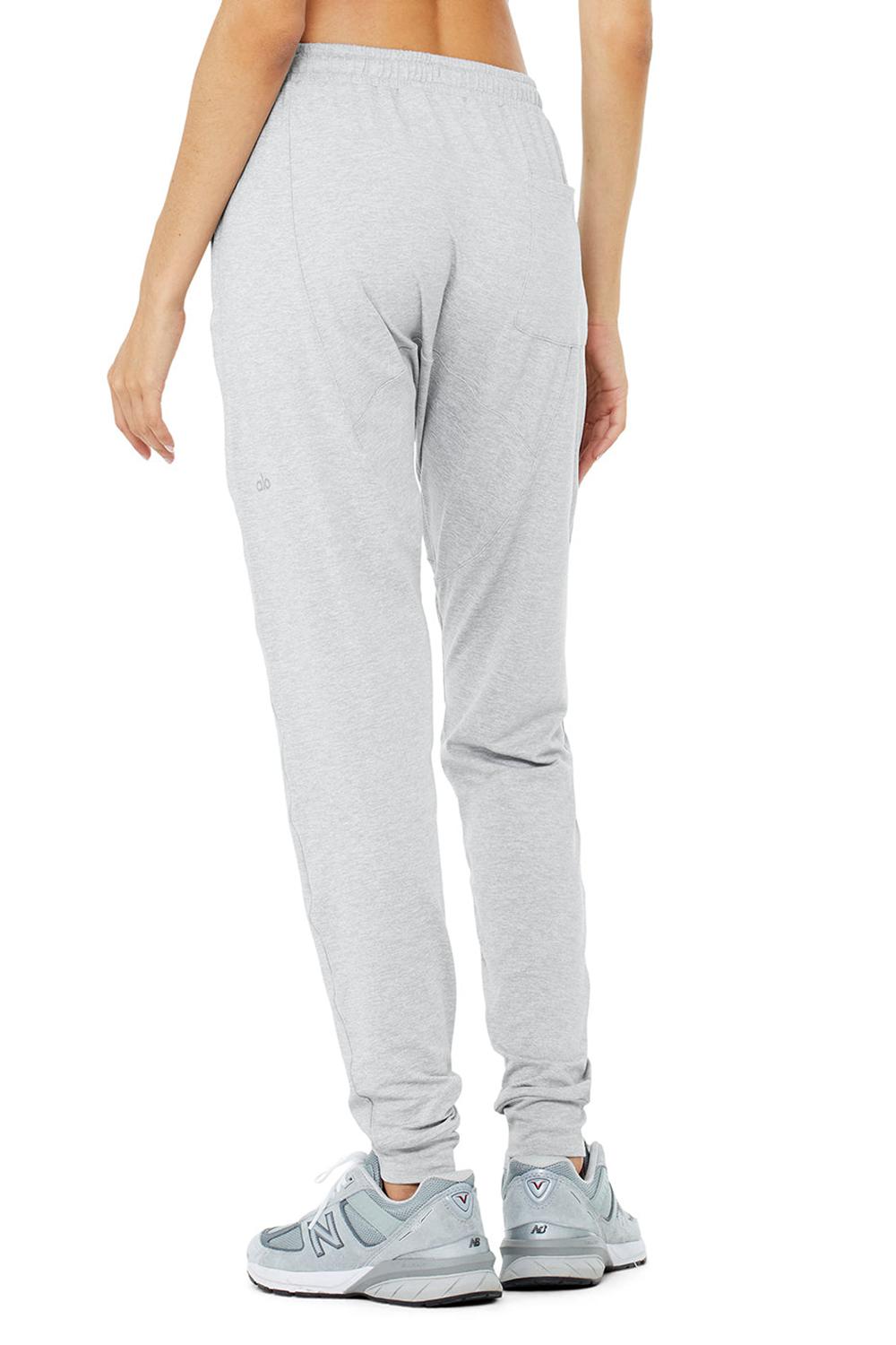 Pantalon Alo Yoga Conquer Revitalize Mujer Gris | España  JDGX-92830