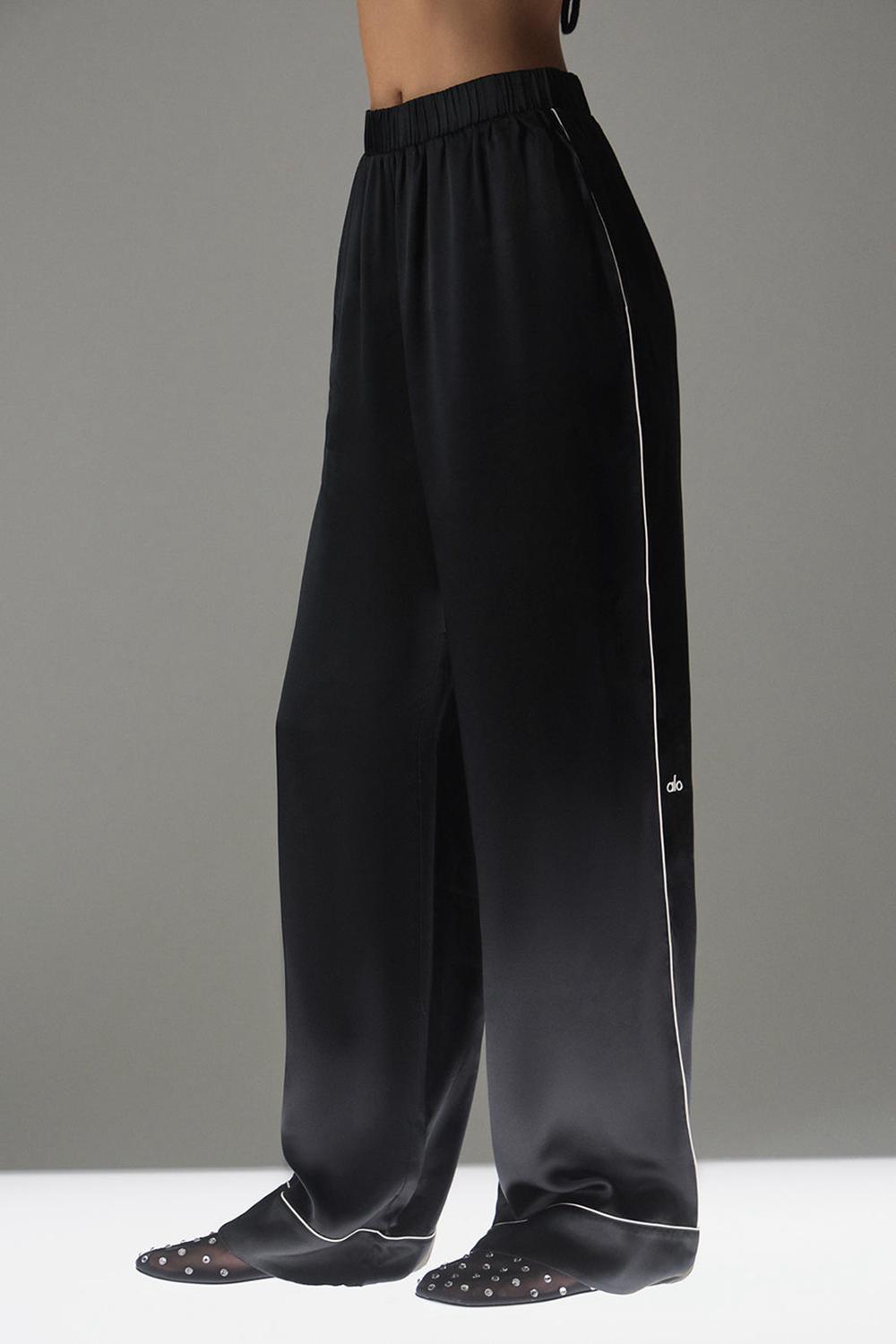 Pantalon Alo Yoga Courchevel Silk Mujer Negras | España  PQMI-10786