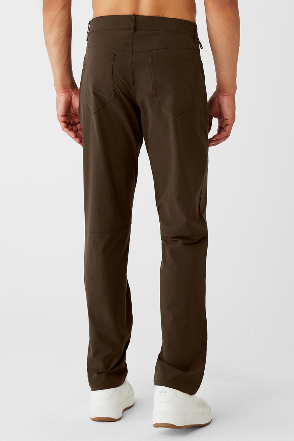 Pantalon Alo Yoga Day and Night Hombre Espresso | España  IRSO-97842