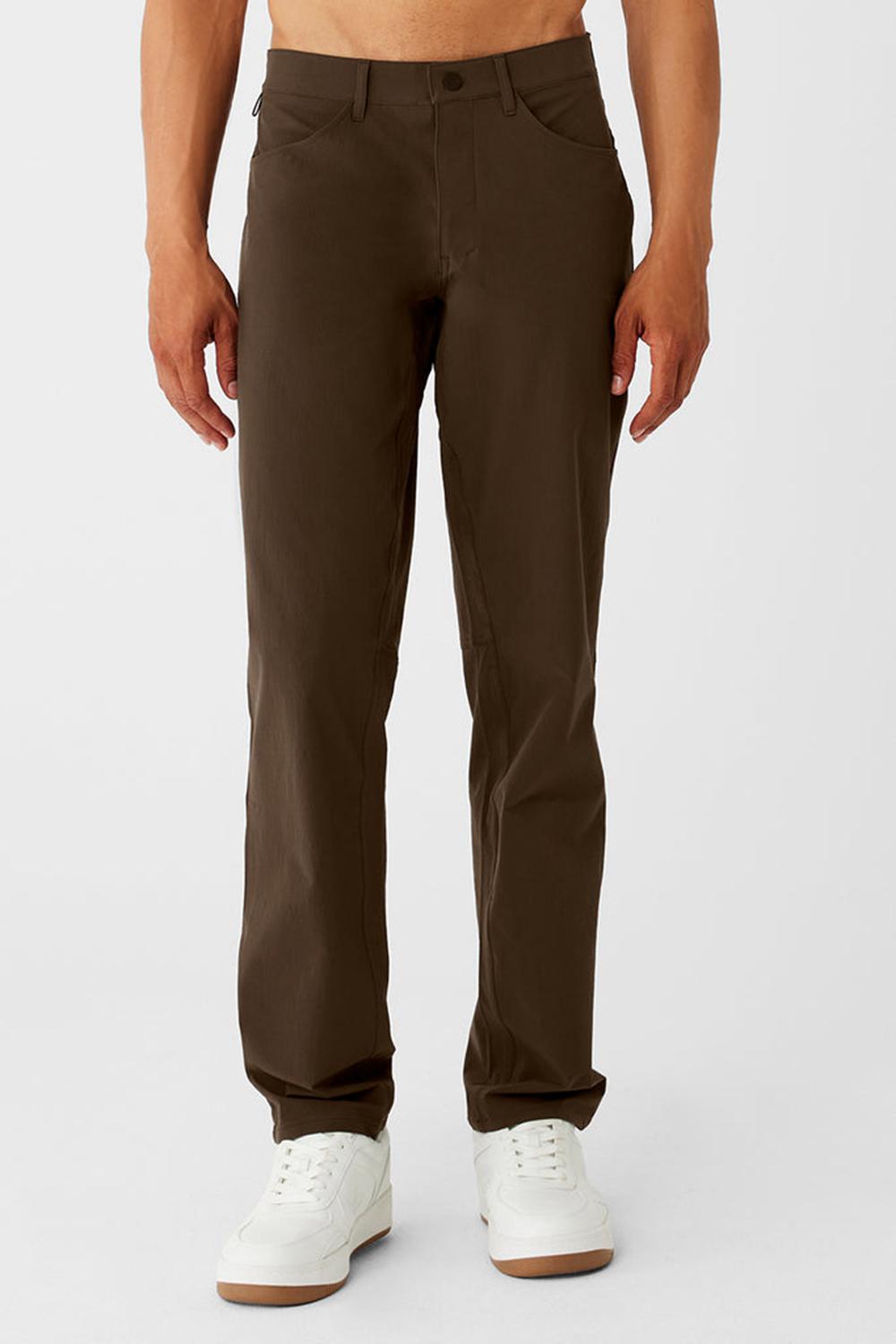 Pantalon Alo Yoga Day and Night Hombre Espresso | España  IRSO-97842