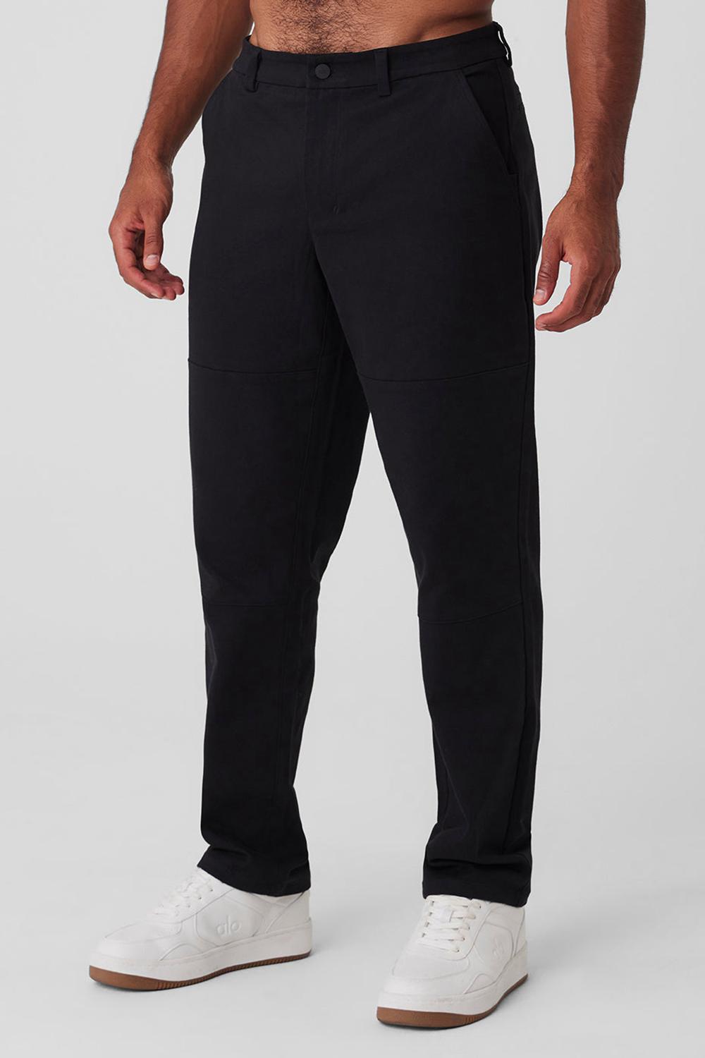 Pantalon Alo Yoga Edition Sueded Hombre Negras | España  OQNZ-46031