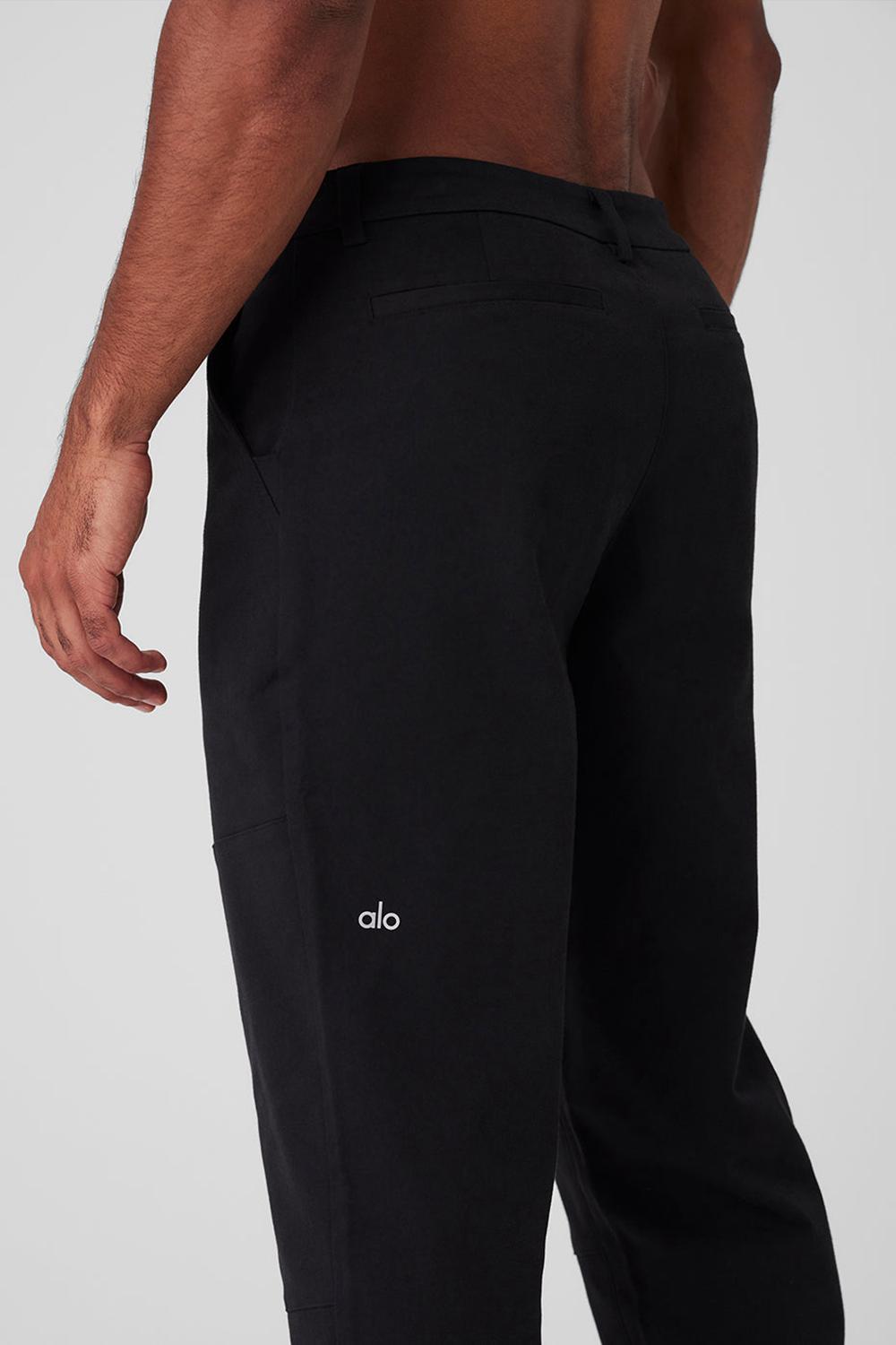 Pantalon Alo Yoga Edition Sueded Hombre Negras | España  OQNZ-46031
