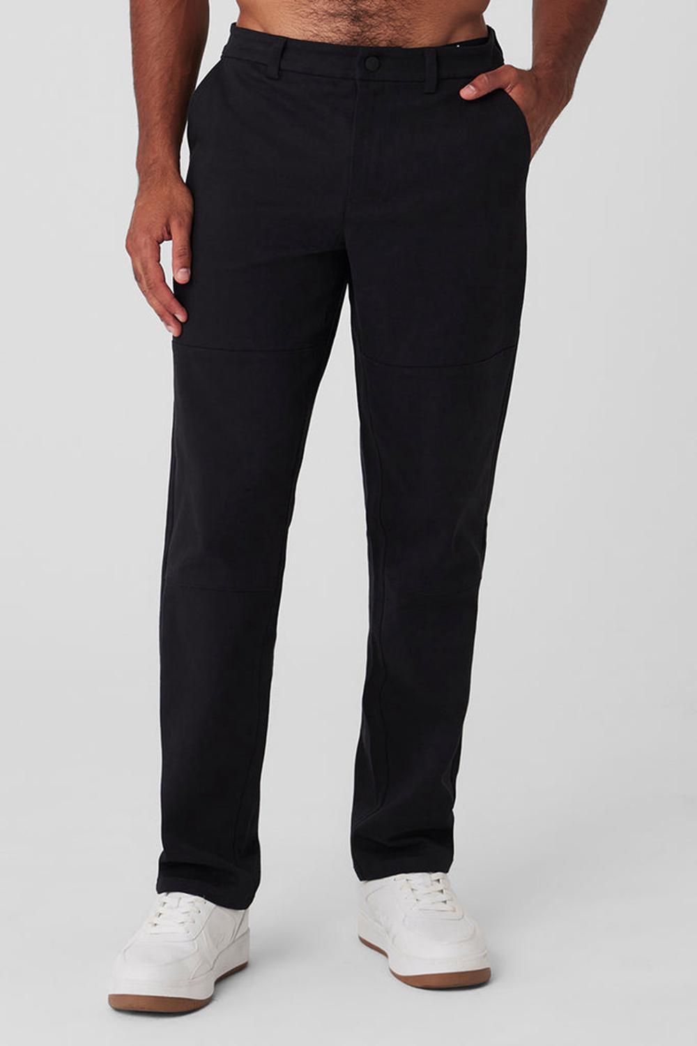Pantalon Alo Yoga Edition Sueded Hombre Negras | España  OQNZ-46031