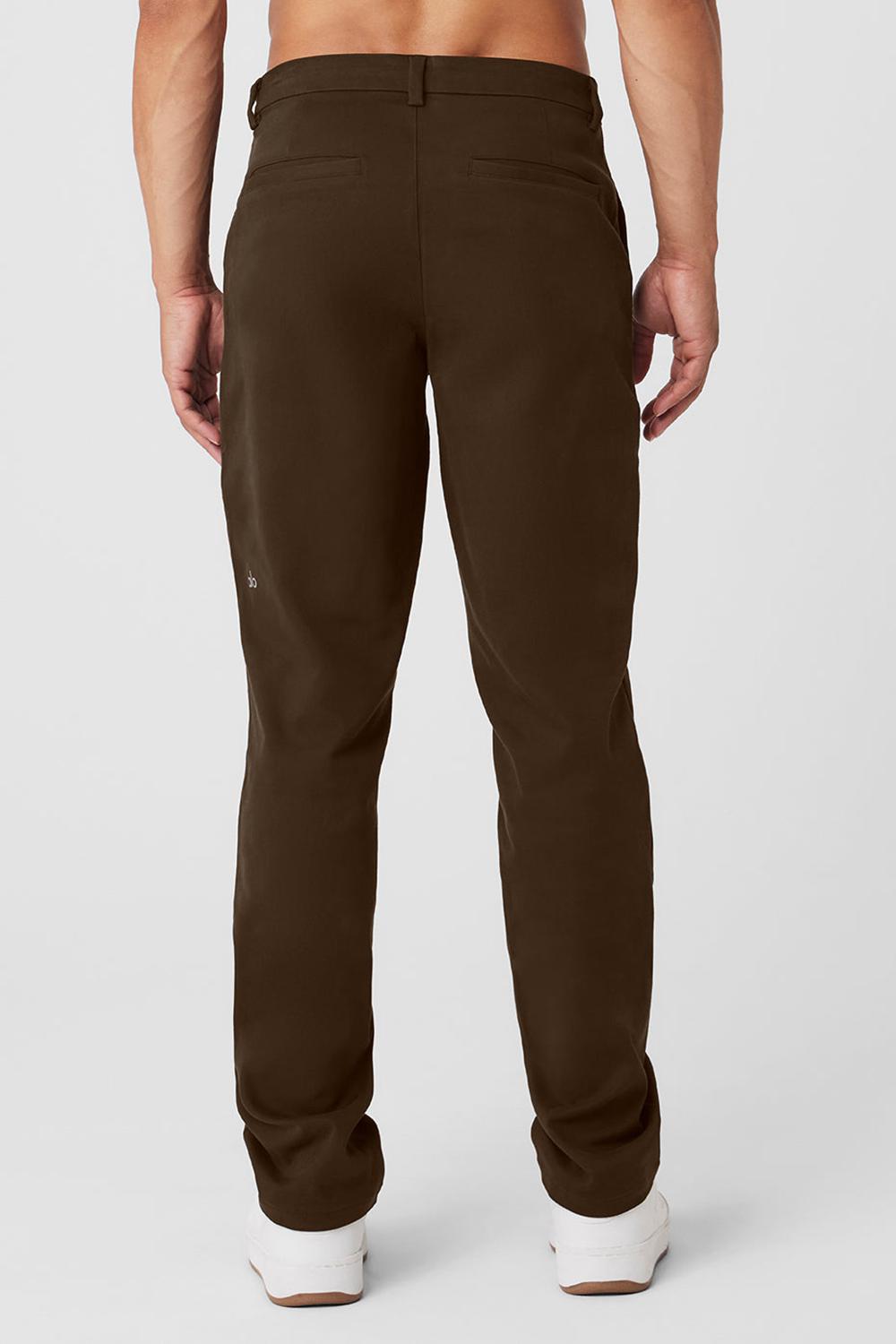 Pantalon Alo Yoga Edition Sueded Hombre Espresso | España  CHYG-38742
