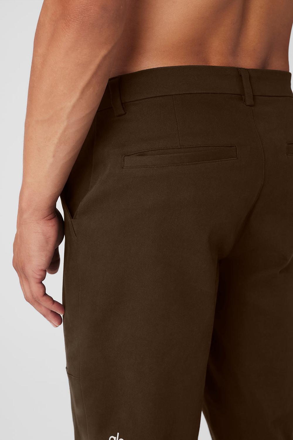 Pantalon Alo Yoga Edition Sueded Hombre Espresso | España  CHYG-38742