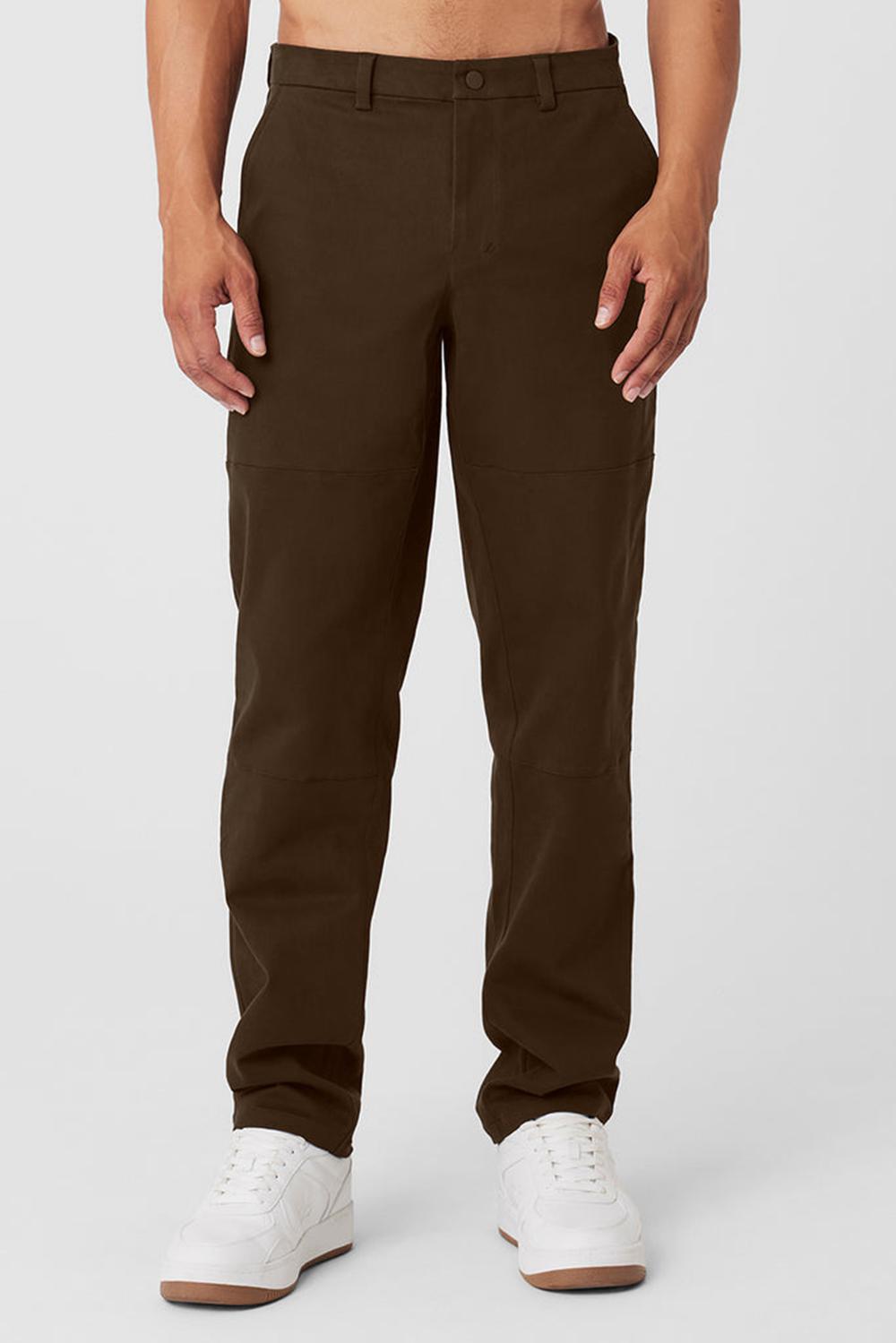 Pantalon Alo Yoga Edition Sueded Hombre Espresso | España  CHYG-38742
