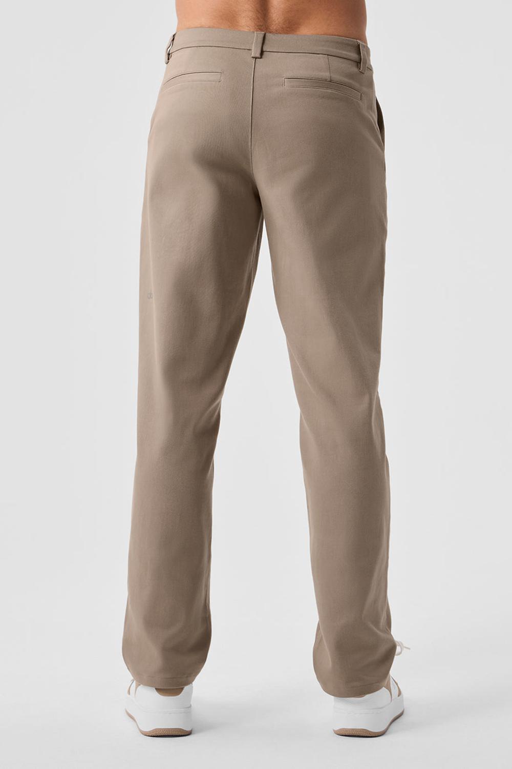 Pantalon Alo Yoga Edition Sueded Hombre Gravel | España  HSZW-87190