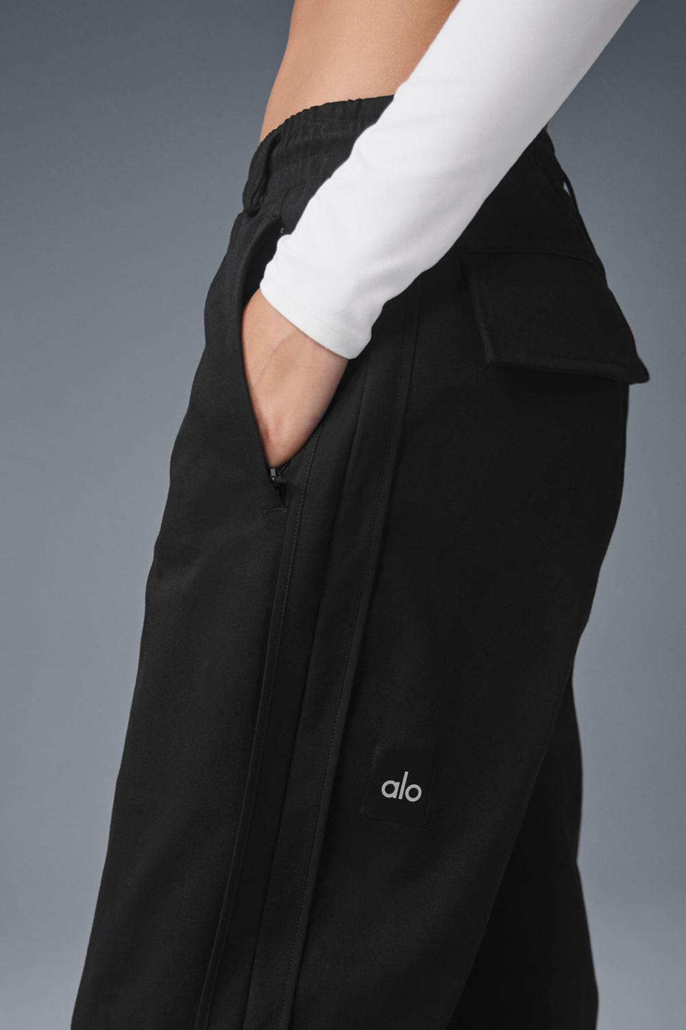 Pantalon Alo Yoga Edition Sueded Straight Leg Mujer Negras | España  CTIP-07954