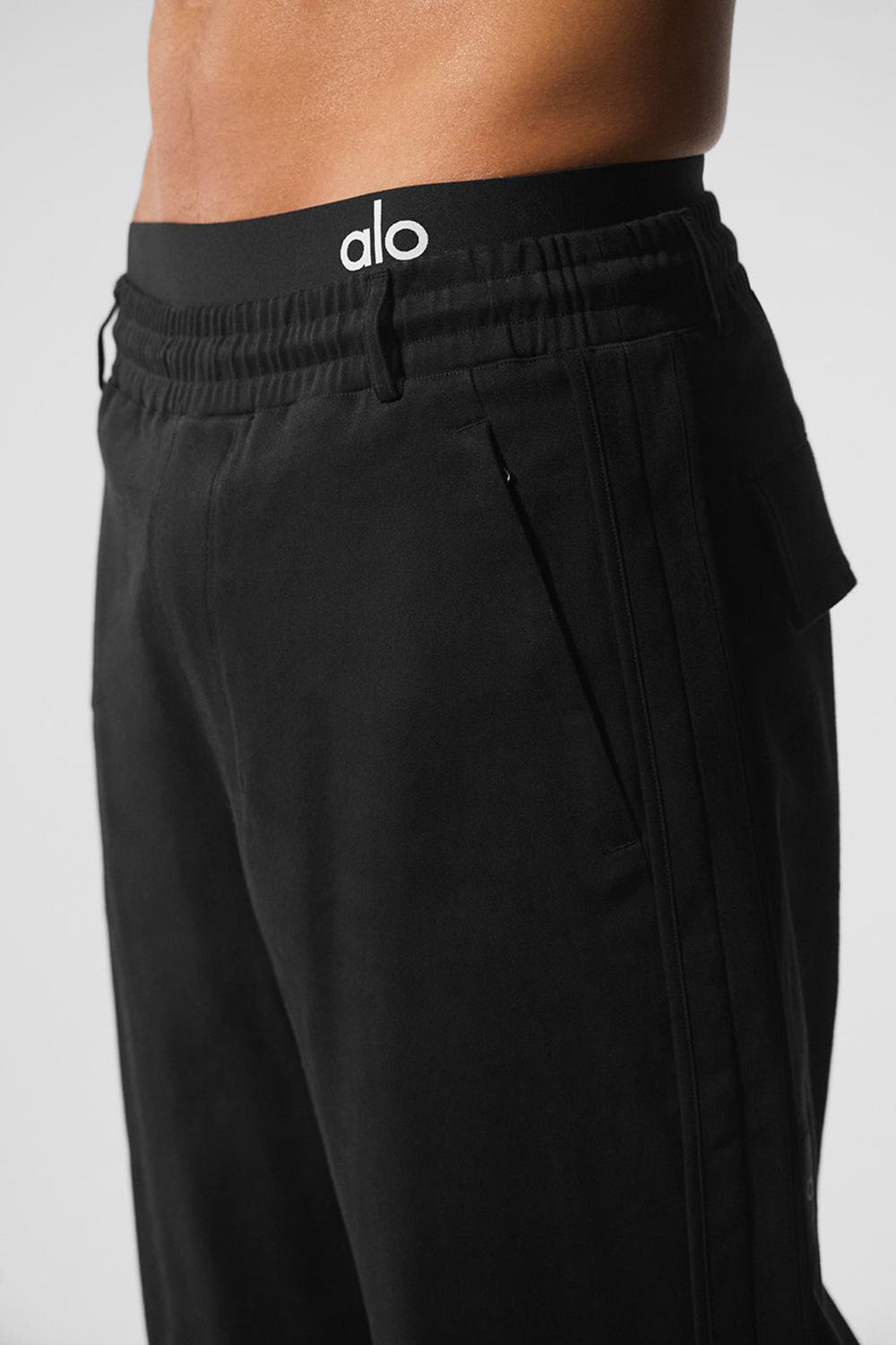 Pantalon Alo Yoga Edition Sueded Straight Leg Hombre Negras | España  EXMZ-95342