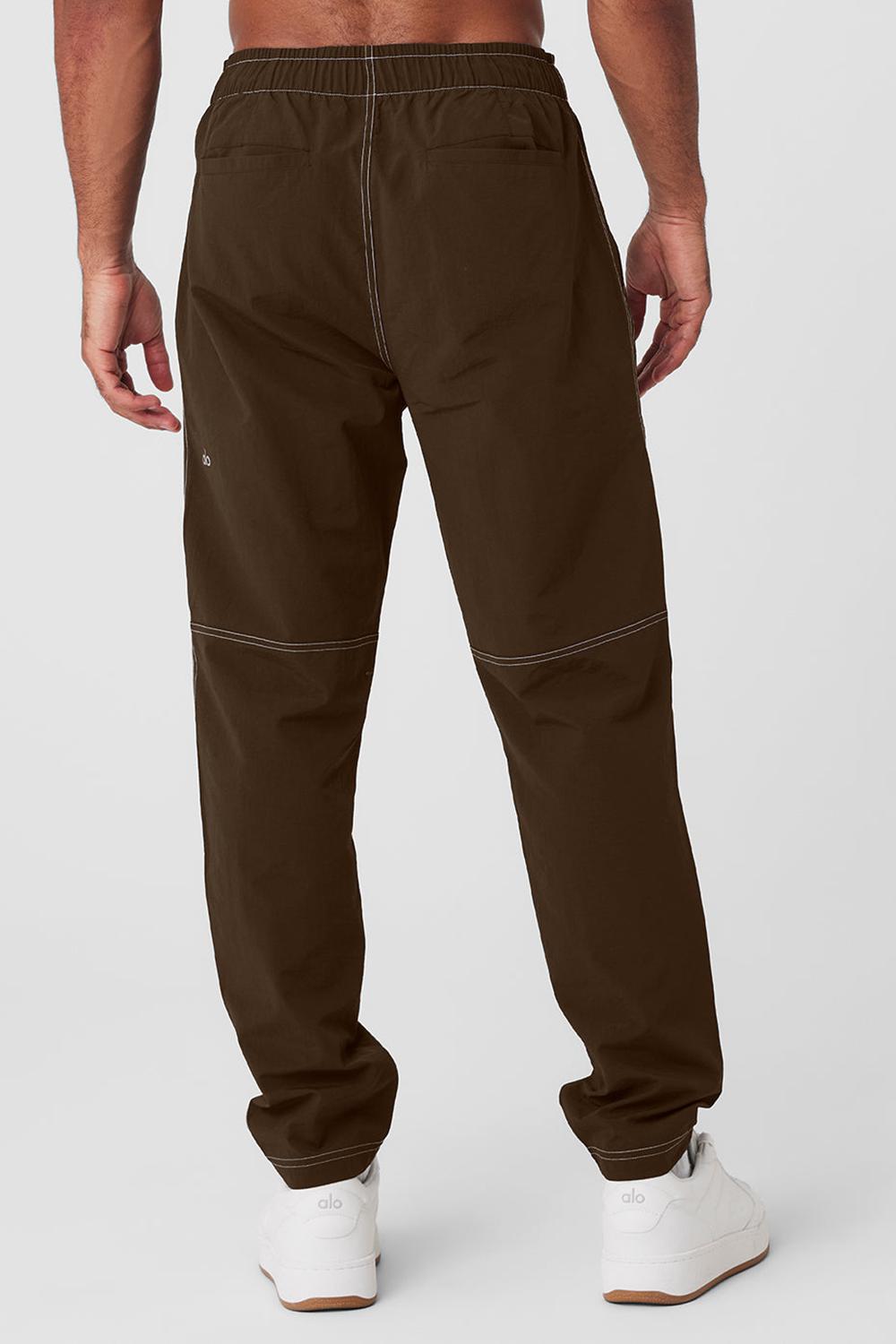 Pantalon Alo Yoga Flight Hombre Espresso | España  DCFN-27591