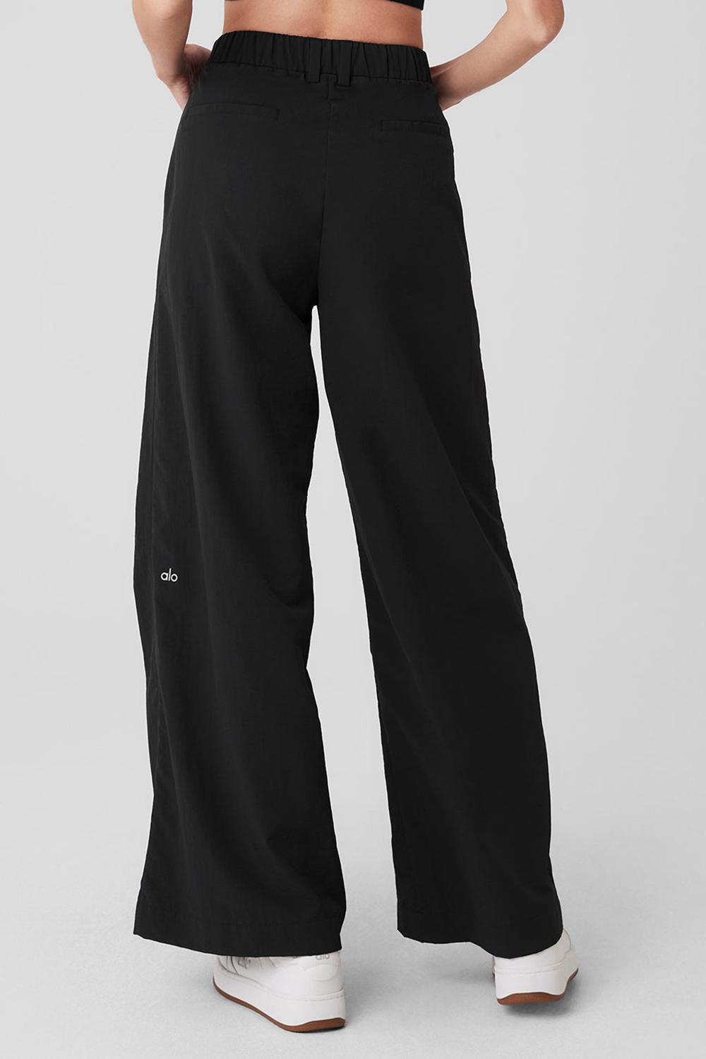 Pantalon Alo Yoga High-Waist Street Smart Mujer Negras | España  ZNQJ-12567