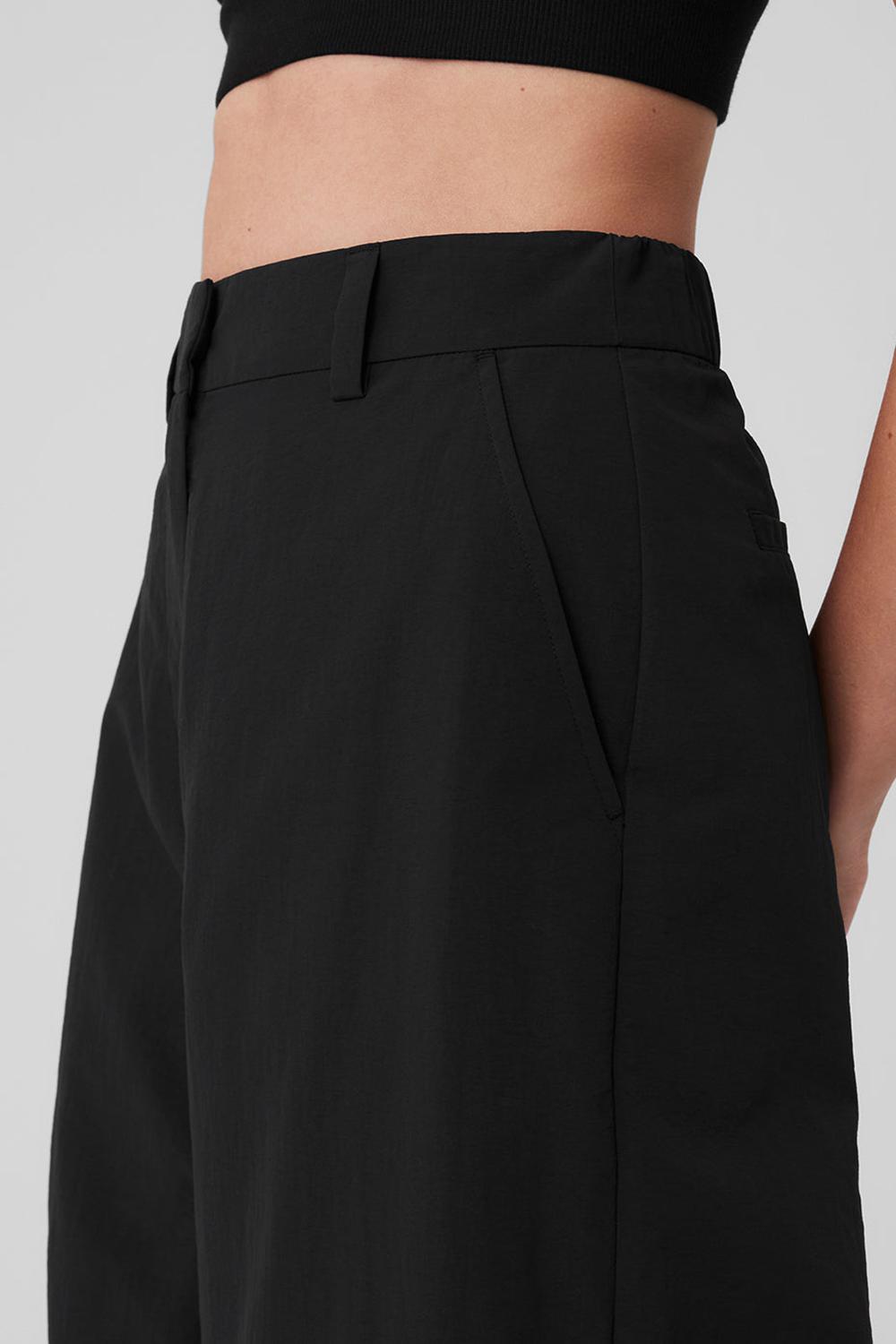 Pantalon Alo Yoga High-Waist Street Smart Mujer Negras | España  ZNQJ-12567
