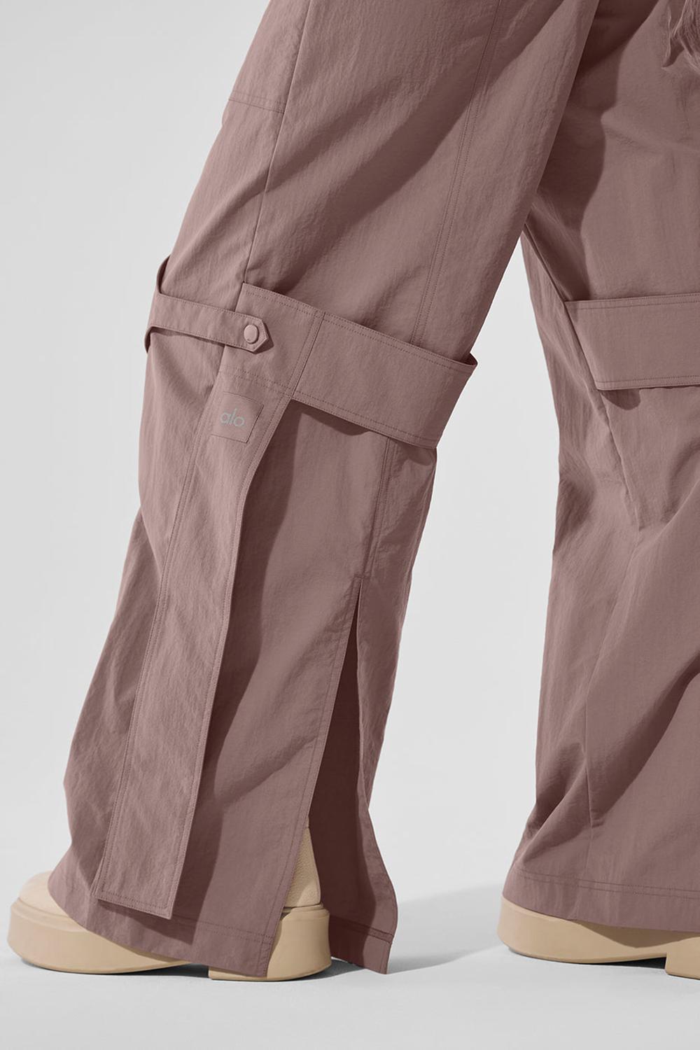 Pantalon Alo Yoga High-Waist Voyager Mujer Mushroom | España  XZFB-65320