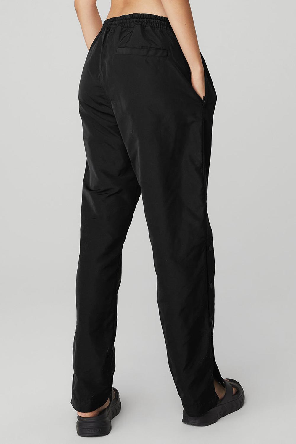 Pantalon Alo Yoga Legend Snap Mujer Negras | España  BKEV-71346