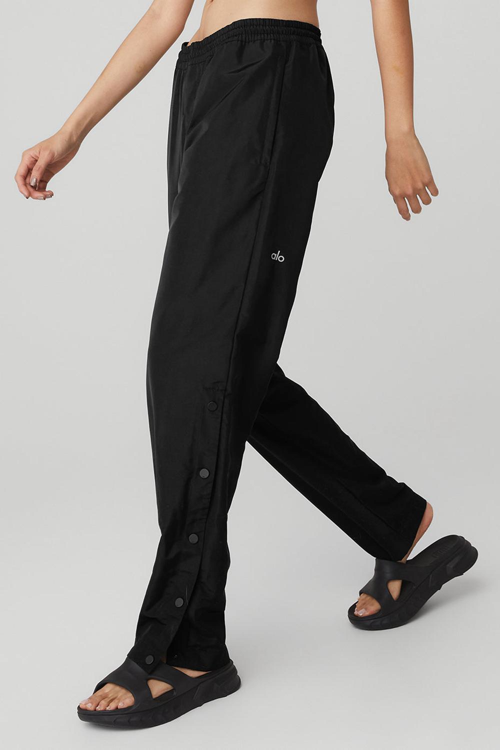 Pantalon Alo Yoga Legend Snap Mujer Negras | España  BKEV-71346