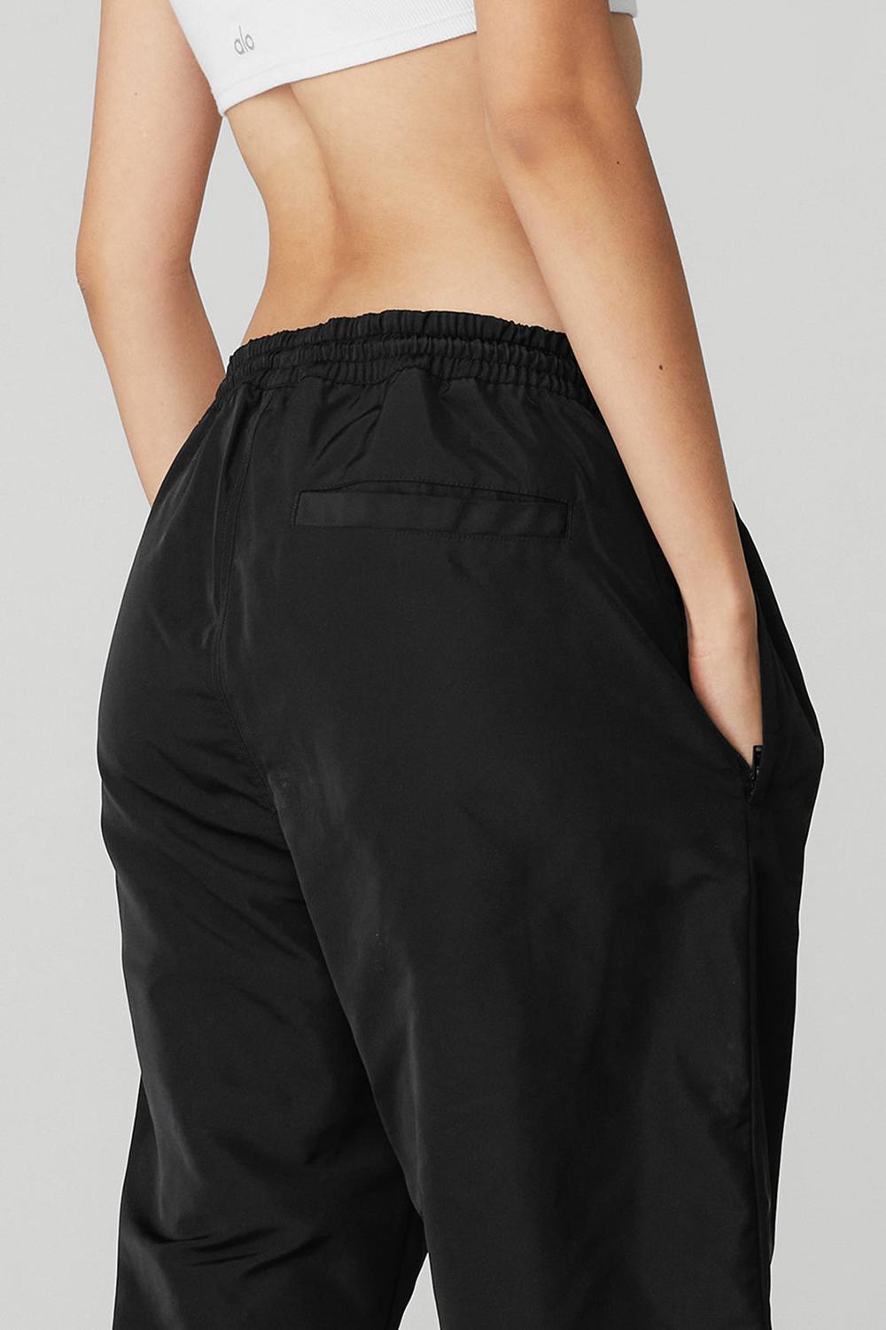 Pantalon Alo Yoga Legend Snap Mujer Negras | España  BKEV-71346
