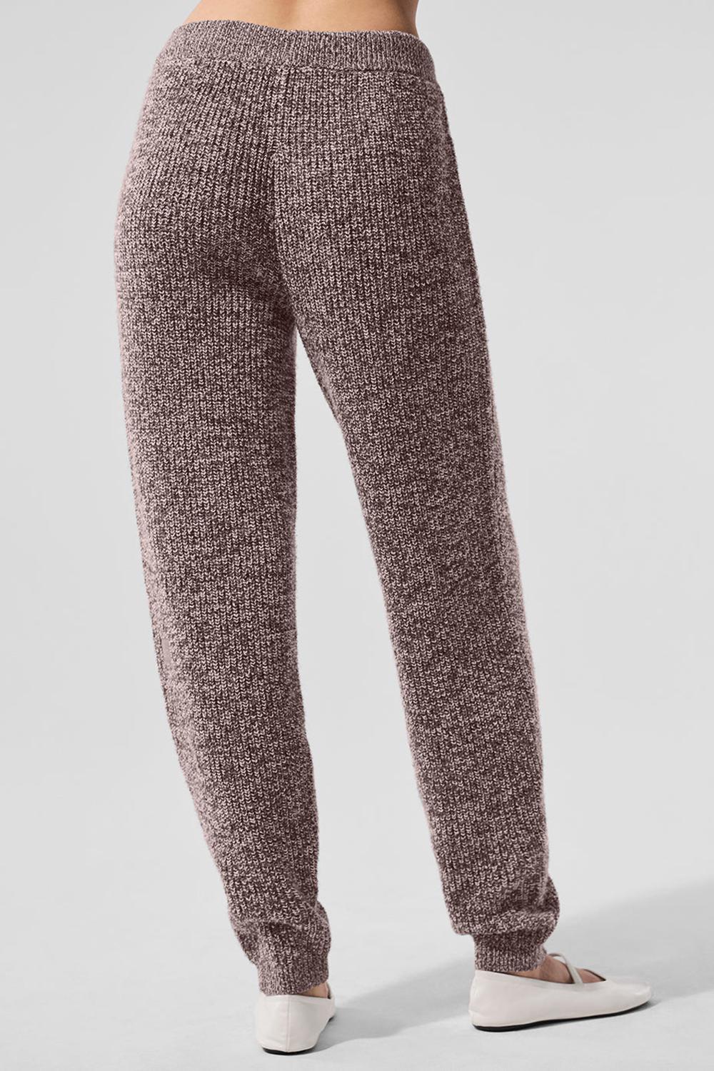 Pantalon Alo Yoga Marl Sweater Mujer Mushroom Marl | España  TICS-23478