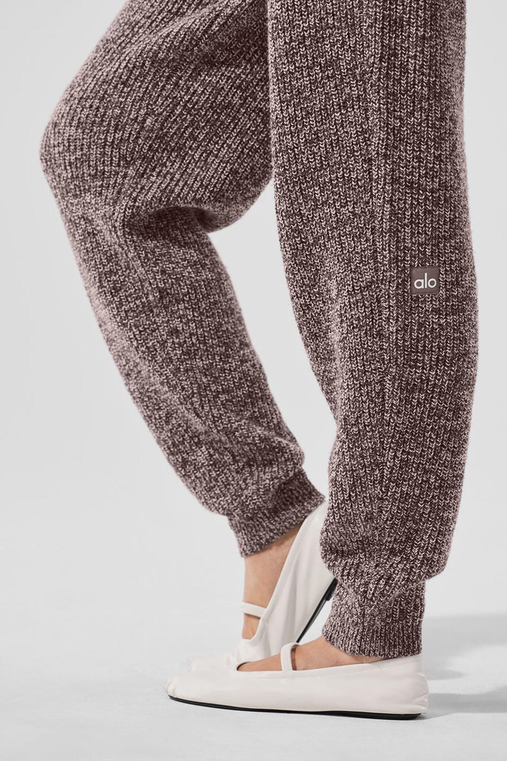 Pantalon Alo Yoga Marl Sweater Mujer Mushroom Marl | España  TICS-23478