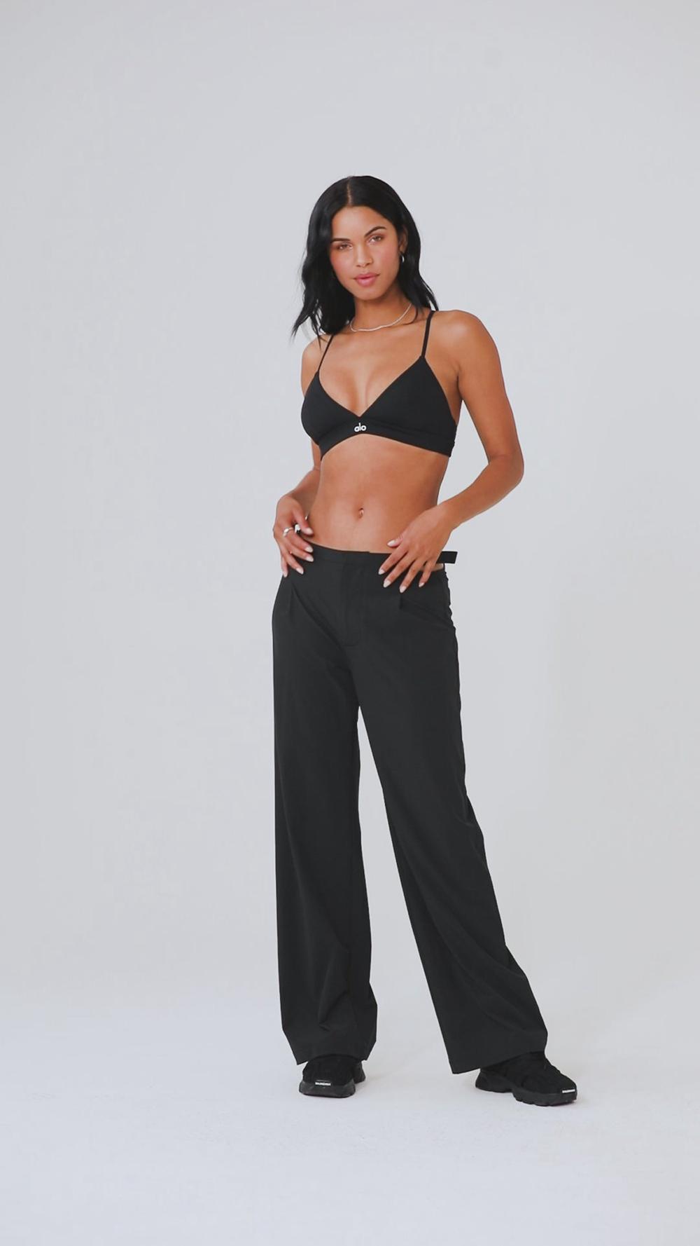 Pantalon Alo Yoga Mid-Rise Showdown Mujer Verde Menta | España  WDPZ-97152
