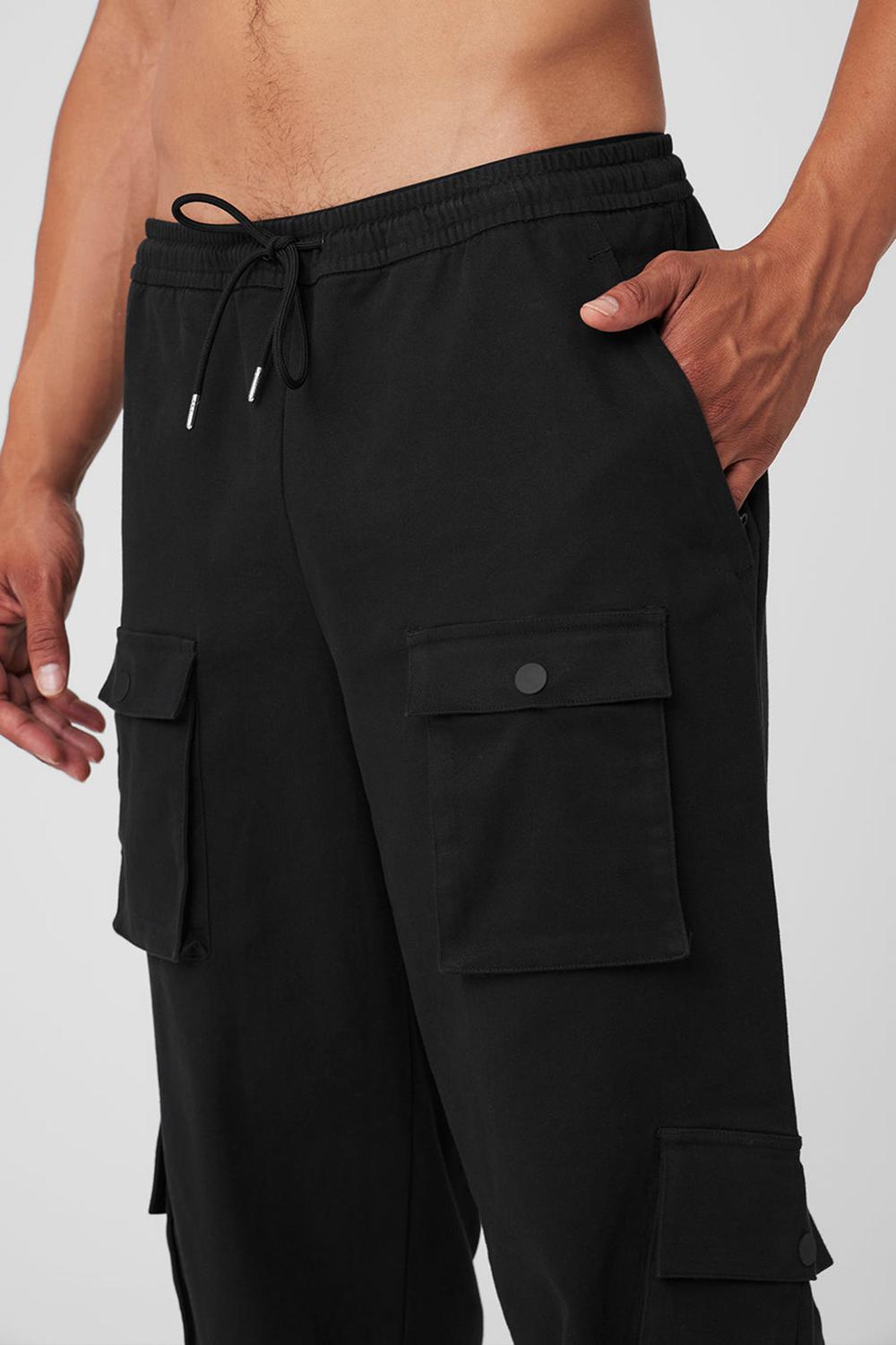 Pantalon Alo Yoga Northstar Cargo Hombre Negras | España  YKEF-76805