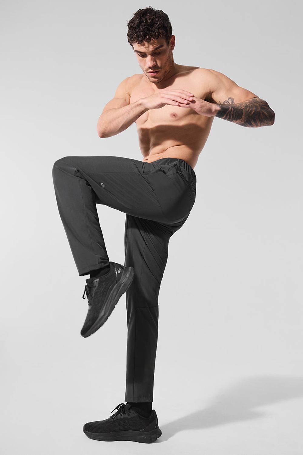 Pantalon Alo Yoga Repetition Hombre Anthracite | España  TAME-14687