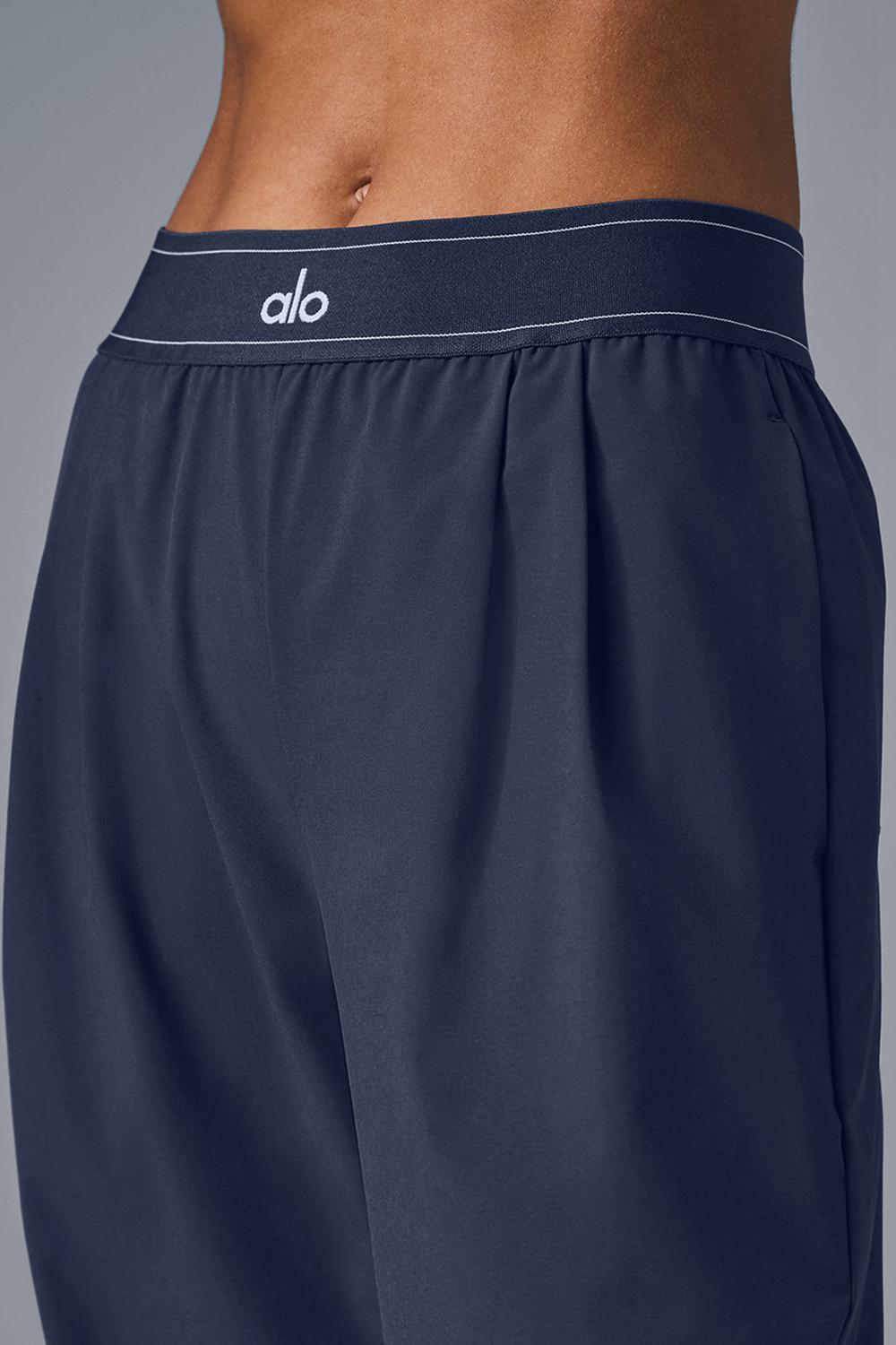 Pantalon Alo Yoga Suit Up (Long) Mujer Azul Marino | España  VAKR-85092