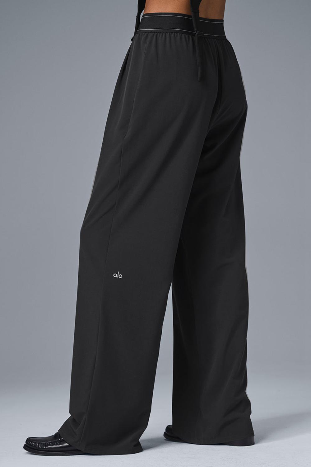 Pantalon Alo Yoga Suit Up (Long) Mujer Negras | España  ZEMR-39784