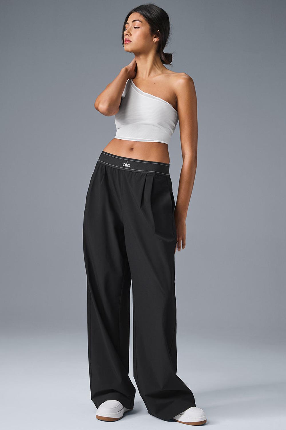Pantalon Alo Yoga Suit Up (Regular) Mujer Negras | España  LDOQ-08251
