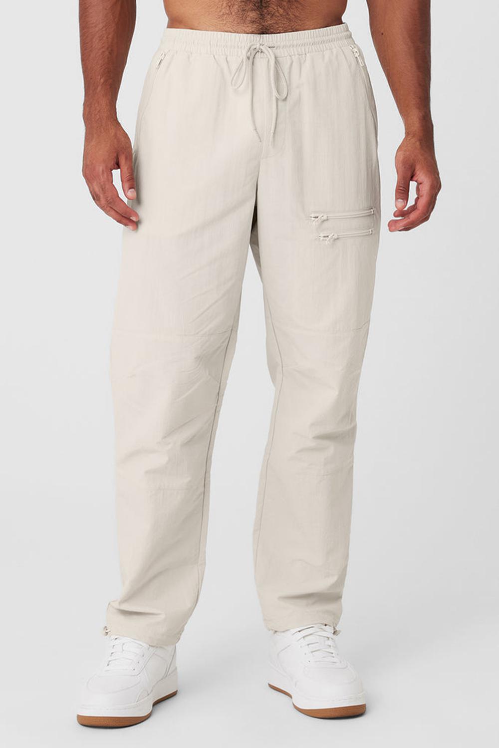 Pantalon Alo Yoga Takeaway Track Hombre Bone | España  LTFR-16859