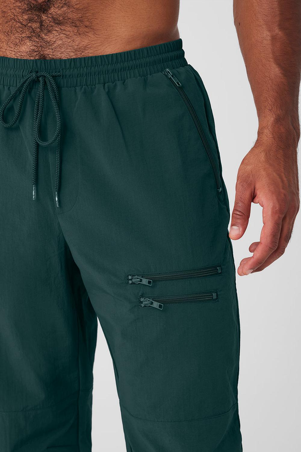 Pantalon Alo Yoga Takeaway Track Hombre Verde | España  WKFU-48397