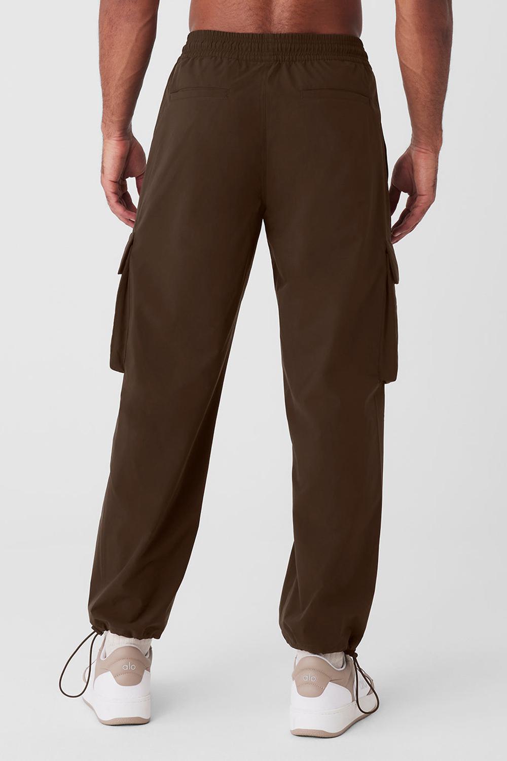Pantalon Alo Yoga Voyage Utility Cargo Hombre Espresso | España  TWSY-68497