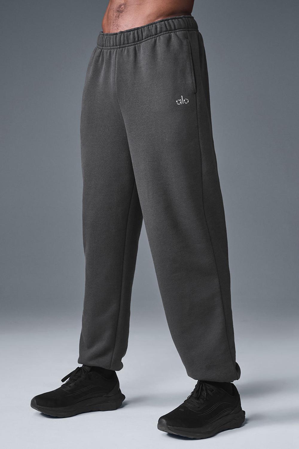Pantalon Deportivo Alo Yoga Accolade Hombre Anthracite | España  TLHX-38417