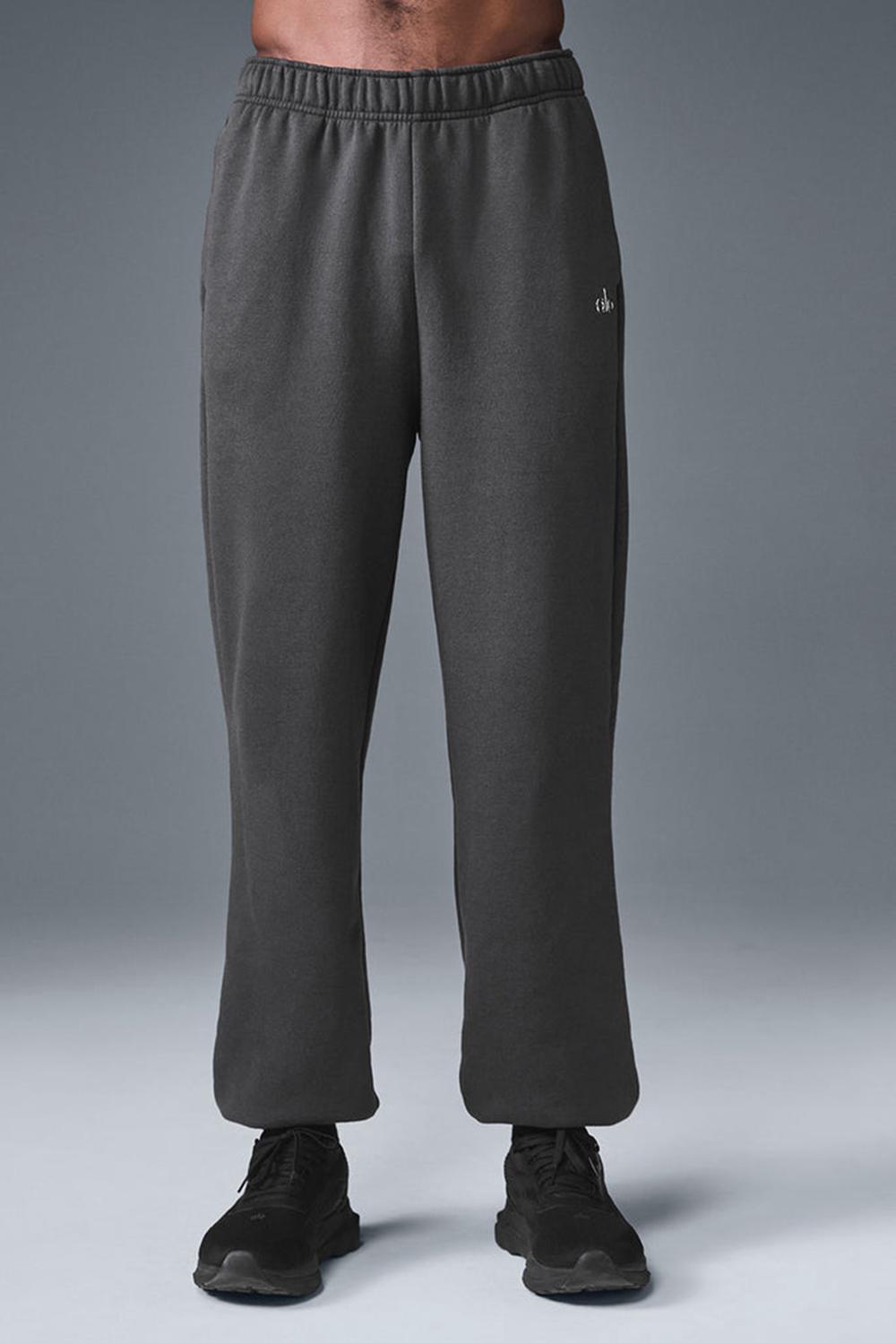 Pantalon Deportivo Alo Yoga Accolade Hombre Anthracite | España  TLHX-38417