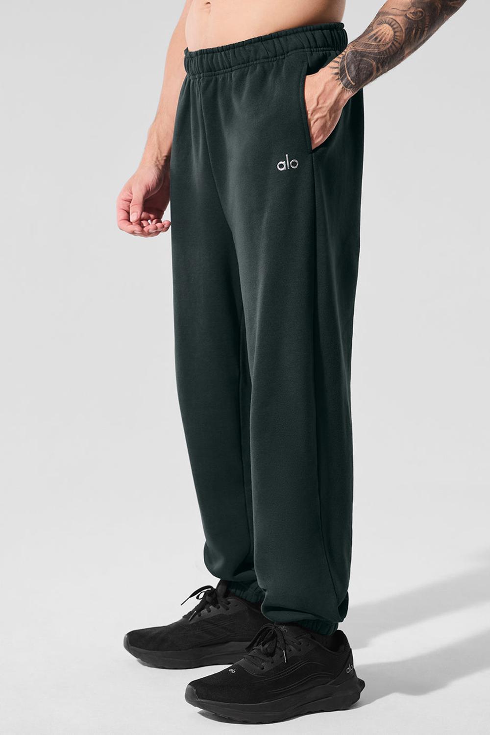 Pantalon Deportivo Alo Yoga Accolade Hombre Verde | España  YQMA-91486