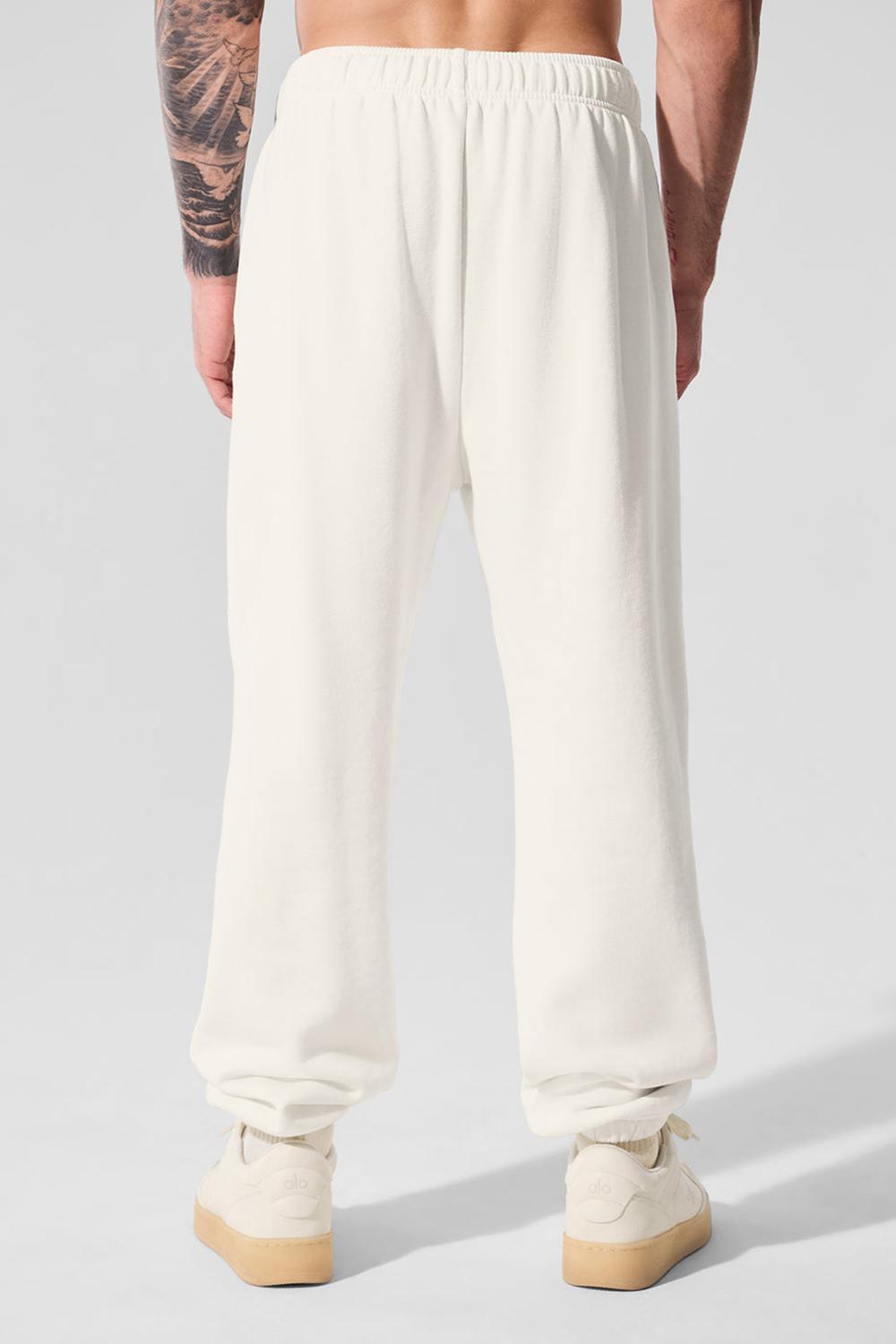 Pantalon Deportivo Alo Yoga Accolade Hombre Ivory | España  CBRI-18765