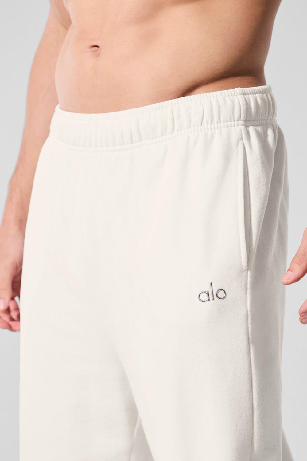 Pantalon Deportivo Alo Yoga Accolade Hombre Ivory | España  CBRI-18765
