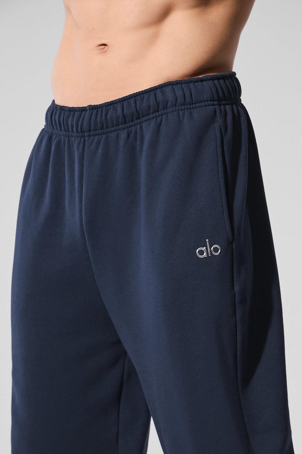 Pantalon Deportivo Alo Yoga Accolade Hombre Azul Marino | España  LMZO-85104