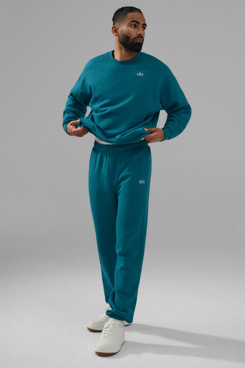 Pantalon Deportivo Alo Yoga Accolade Hombre Oceanic Teal | España  DAJY-92530