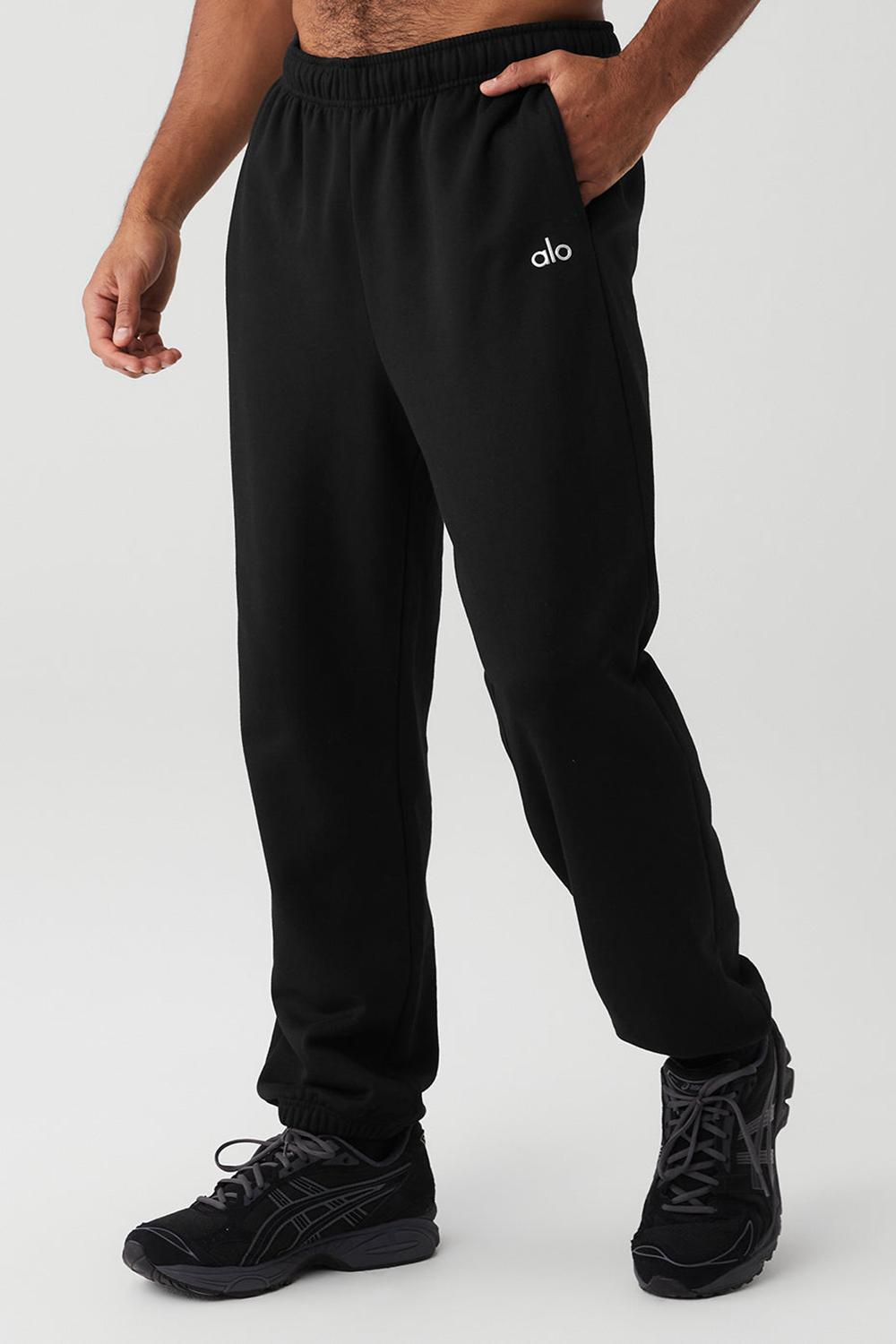 Pantalon Deportivo Alo Yoga Accolade Hombre Negras | España  YSMI-78259