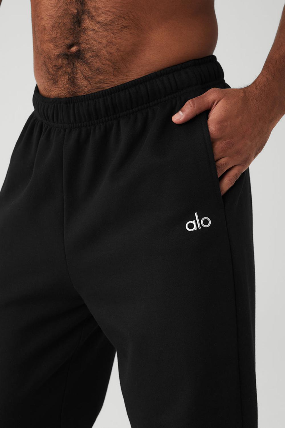Pantalon Deportivo Alo Yoga Accolade Hombre Negras | España  YSMI-78259